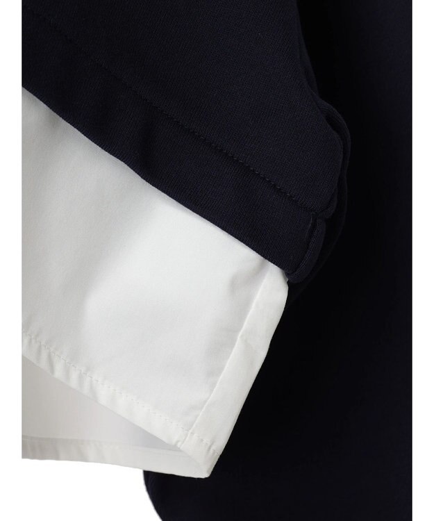 Green Parks ・ＥＬＥＮＣＡＲＥ　ＤＵＥレイヤードウラケプルオーバー Navy