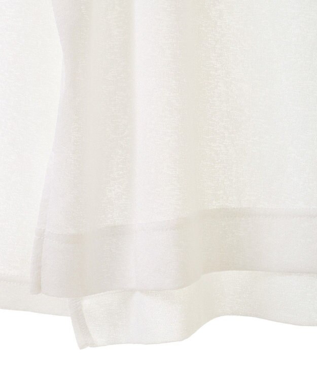 Green Parks ピノキオ／ラメロゴシアーＴシャツ White