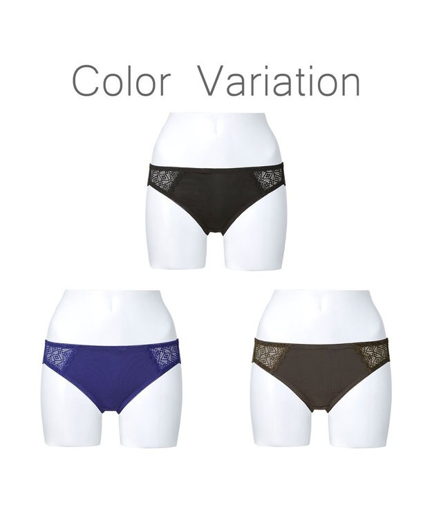 BRADELIS New York 【NuBra】ワイルド　ショーツ デザインヌーブラ ブラック