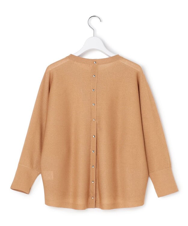 23区 【先行予約】シャイニーシアー ドルマン ニット キャメル系