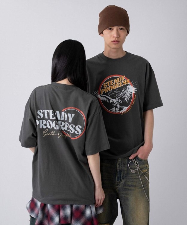 WEGO 【ユニセックス着用ITEM/SMLサイズ展開】アソートグラフィックBIG　T2（SS） 柄1