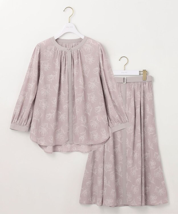 ANY SIS 【全骨格対応】セットアップ ワンピース ローズグレーベース