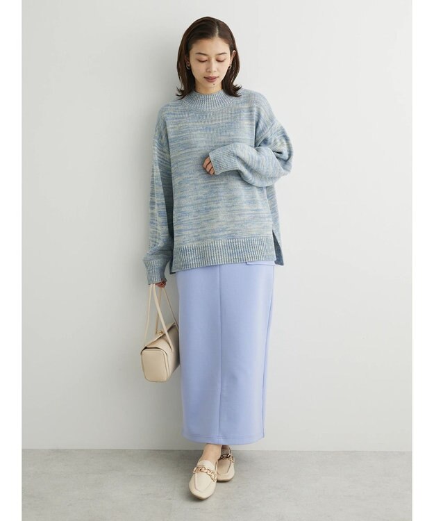 Green Parks ダンボールＩラインスカート Lavender