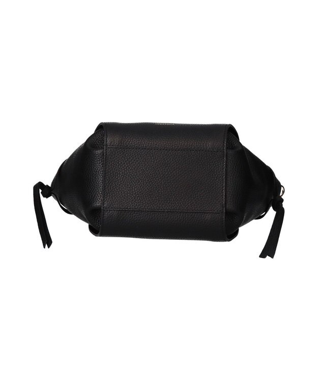 INTER-CHAUSSURES 【LORISTELLA】レザーミニトートバッグ ブラック