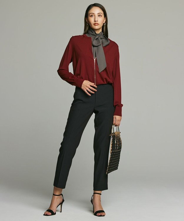 BEIGE， LUIZA / クロップドパンツ Black