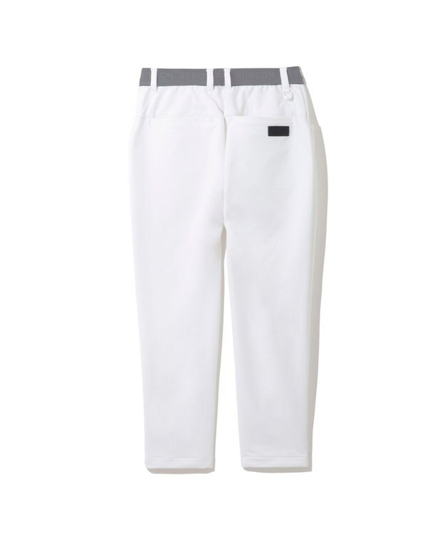 ZERO HALLIBURTON 【防透け加工】アンチシースルーパンツ 82750 洗濯可能 撥水 ストレッチ素材 ゴルフ ZHG-W11a ホワイト