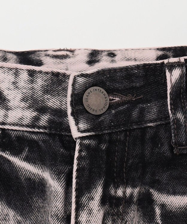 GRACE CONTINENTAL タイダイコクーンデニムパンツ ピンク