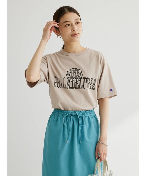 Green Parks ■Ｃｈａｍｐｉｏｎ　ショートスリーブＴシャツ Beige