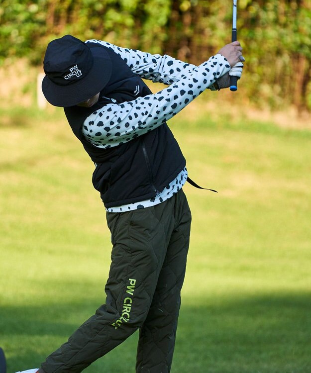 PW CIRCULUS 【MEN】中綿ベスト ブラック系