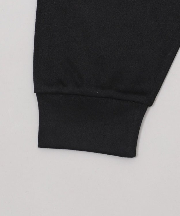 WEGO 【ユニセックス着用ITEM/2点SET/MLサイズ展開】アクセ付きフェイクスウェードプルオーバー ブラック中濃色