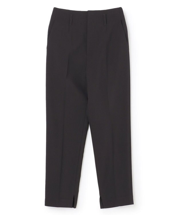 UNFILO ハイウエストテーパードパンツ ブラック