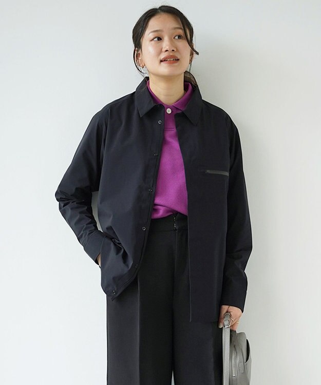 F/ACSION SHIGURE レインシャツジャケット BLACK
