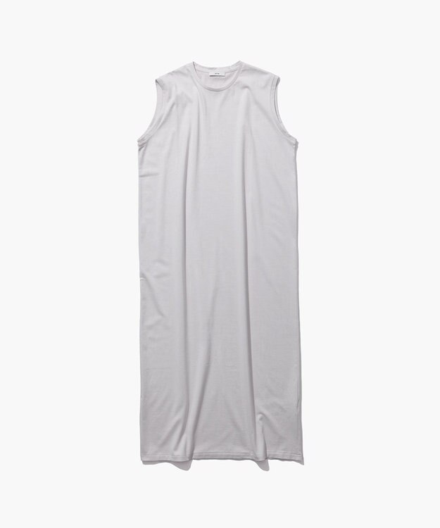 ATON SUVIN 60/2 | タンクトップドレス WARM WHITE