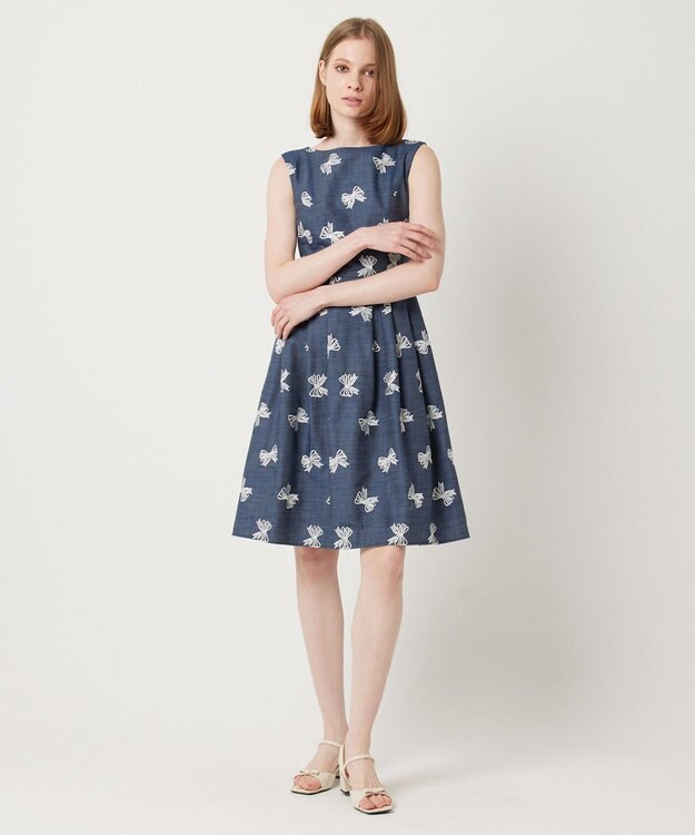 TOCCA 再入荷！【消臭・洗える】RIBBON PARASOL ドレス オフ系7