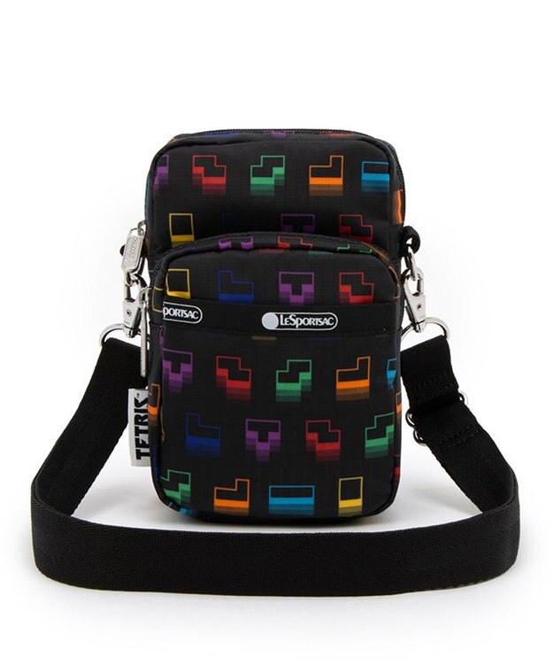 LeSportsac MINI PHONE BAG/テトリスフォーリングブロックス テトリスフォーリングブロックス