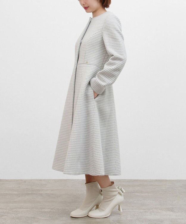 TOCCA 【消臭】RHYTHMIC PACE 千鳥柄コート グレー系