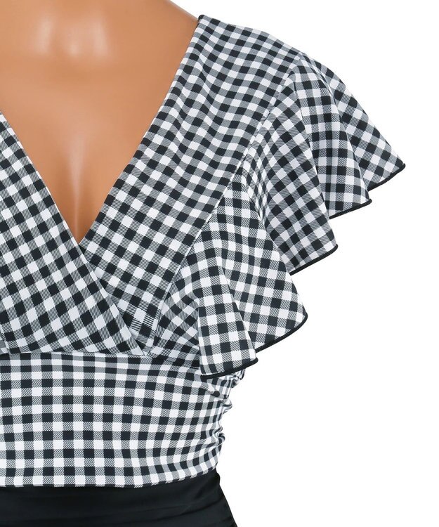 San-ai Resort（三愛水着楽園） 【SALE】カバーデザイン　ノンワイヤー水着　9M　【San-ai Resort（サンアイリゾート）】 ブラック