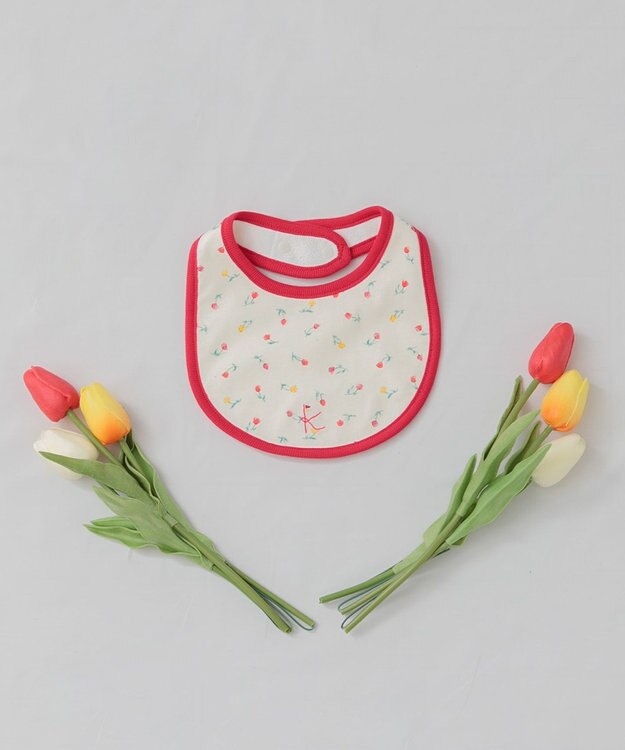 組曲 KIDS Tulips Shower スタイ ベージュ系5