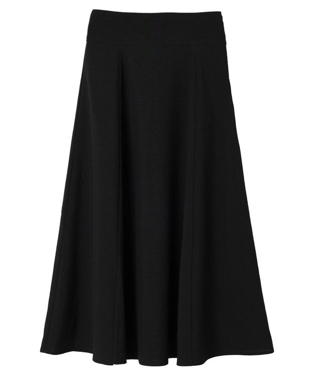 earth music&ecology バックレースアップスカート Black