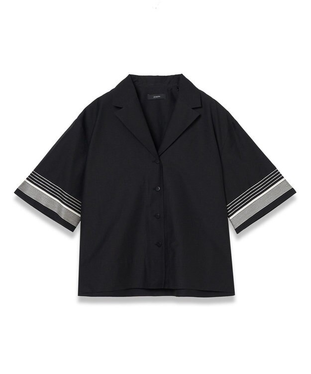 JOSEPH コットンブレンド　シャツ Black