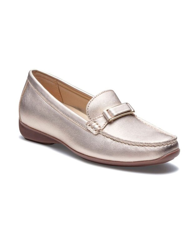 REGAL FOOT COMMUNITY 【リーガルレディース】F08R フラットシューズ フラットシューズ ゴールド