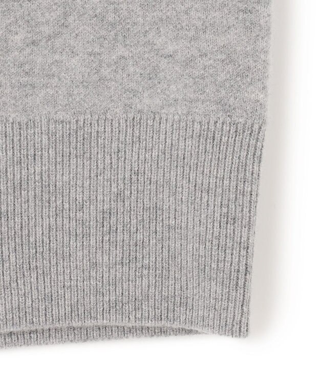 BEIGE， COURCETTE / ウールニットパーカー Md Gray