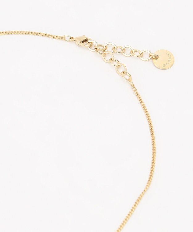 J.PRESS LADIES ドロップパール ネックレス ゴールド系