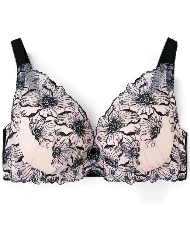 San-ai Resort（三愛水着楽園） エレガントコレクション【2409】単品ブラEFGカップ 【northerly】 ブラック