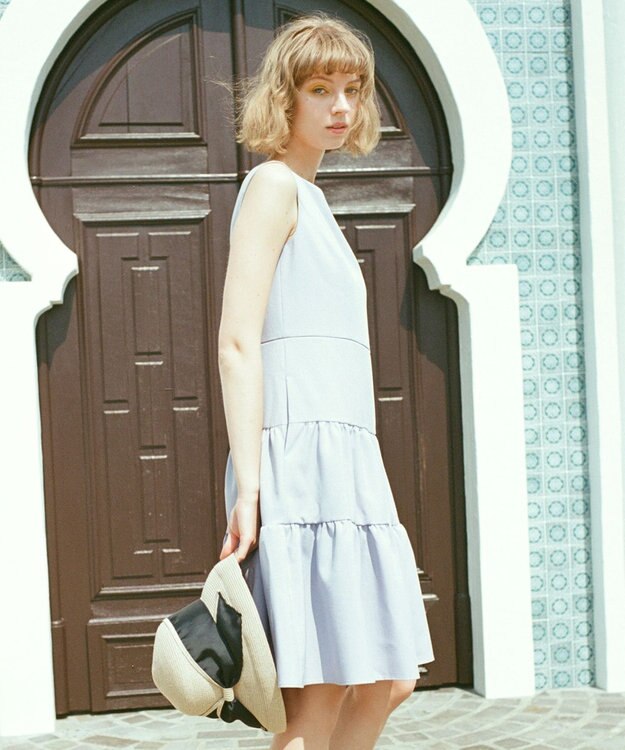 TOCCA 【UVカット90%・吸水速乾・抗菌防臭・洗える・サイズ調整可】SIDE RIBBON HAT 帽子 ブラック系