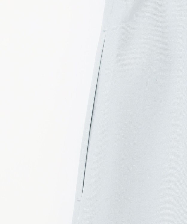 J.PRESS LADIES 【洗える・シワになりにくい】Garudaツイル フレアー スカート サックスブルー系