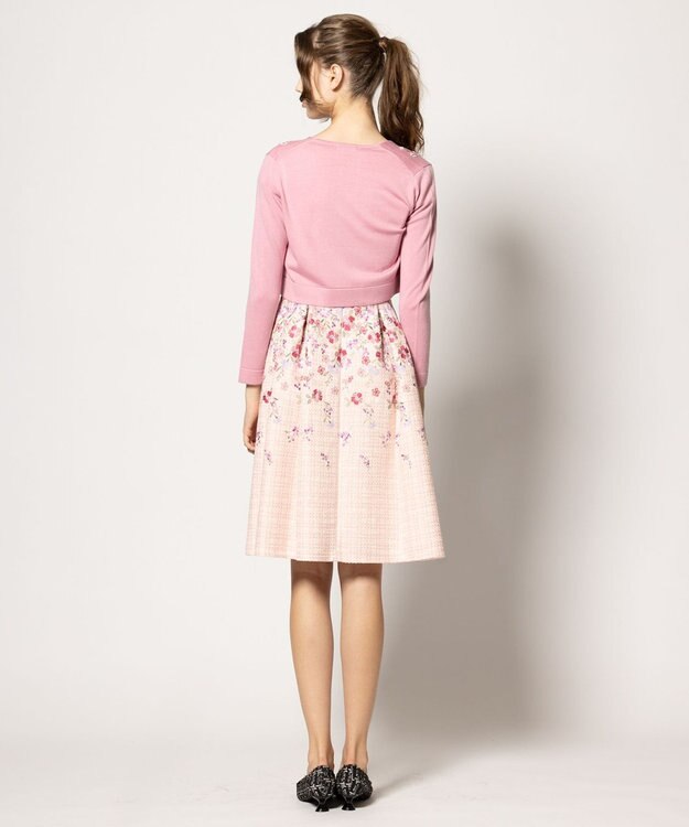 TOCCA 【キャンセル分販売！洗える】MOSS ROSE WORLD ボレロ ピンク系