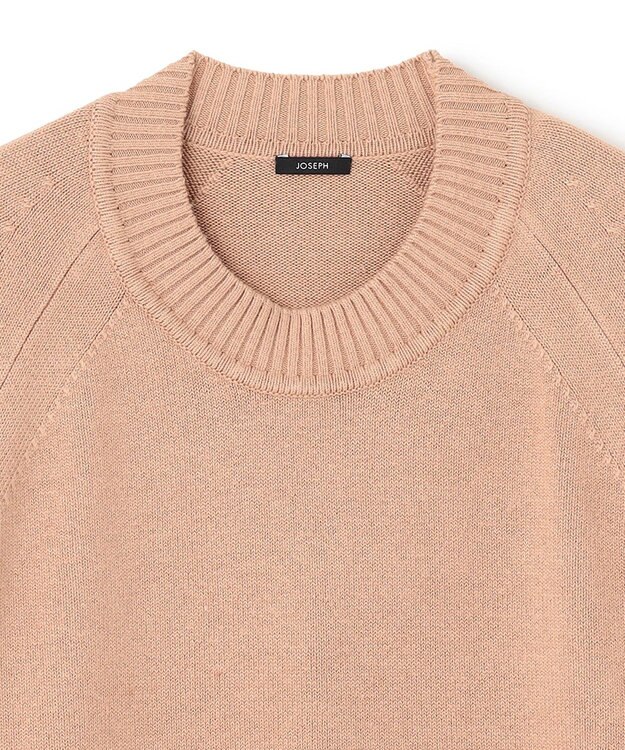 JOSEPH シルクカシミヤ　ラウンドネックニット Warm Taupe