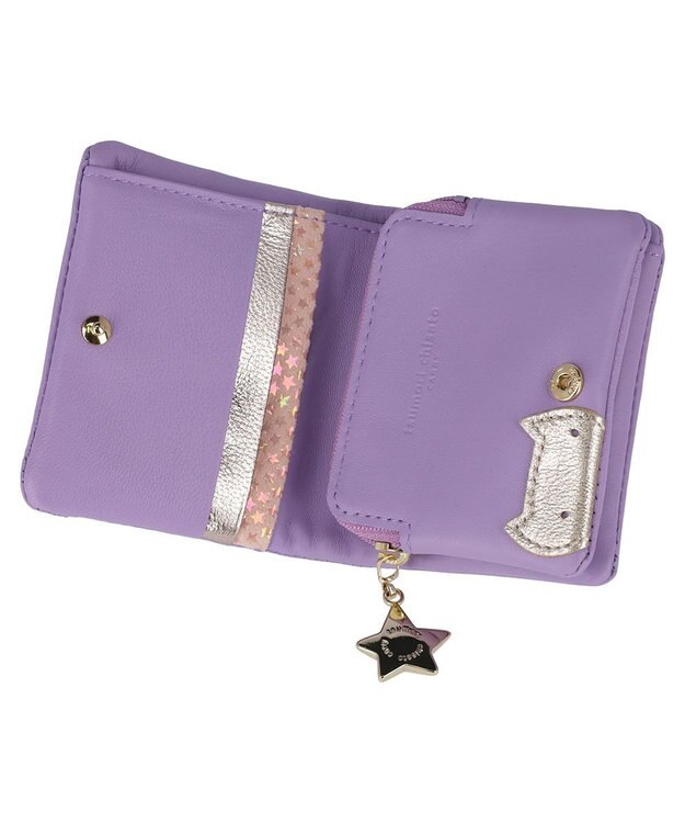 tsumori chisato CARRY きら星スター ミニ財布財布 2つ折り財布 ラベンダー