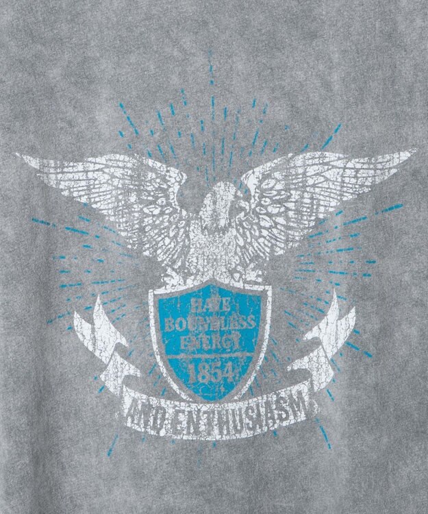 WEGO ヴィンテージウォッシュタックノースリーブT グレーその他