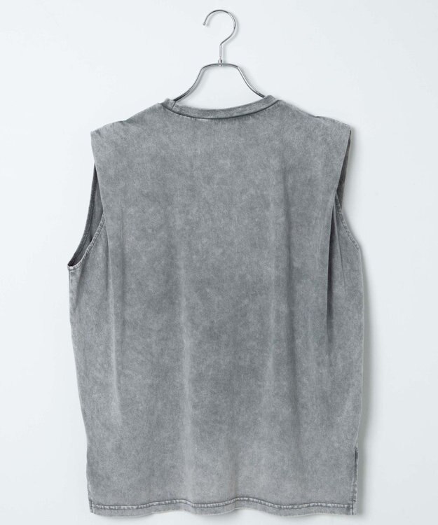 WEGO ヴィンテージウォッシュタックノースリーブT グレーその他