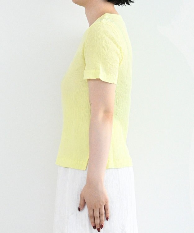 crêprie tsumori chisato creperie T-SHIRT クレプリ 半袖Tシャツ LIGHT YELLOW