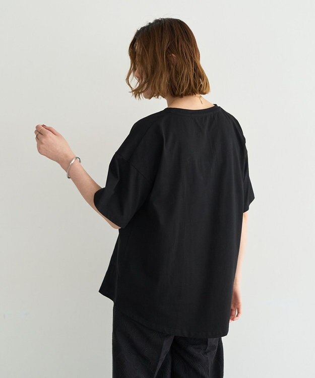 YECCA VECCA 【UVカット】フォトプリントTee Black