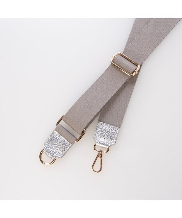 UNBILLION ペルケ perche / 牛革ドット刺繍2wayトートS ライトシルバー