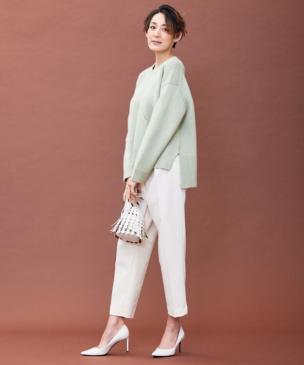 BEIGE， LIART / クルーネックニット Sage