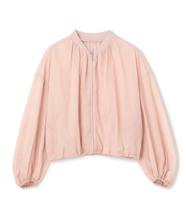 uncrave 【撥水・洗濯機洗い可】シアープルーフナイロン ブルゾン（uncrave STANDARD） ピンク