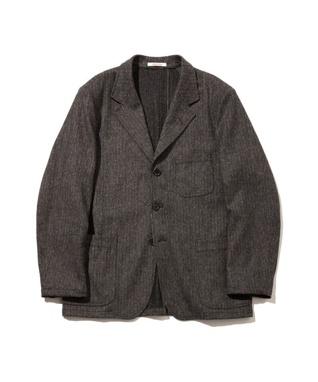 J.PRESS MEN 【J.PRESS ORIGINALS】Lambs Tweed 3B Sack Jacket / Japan Made グレー系1