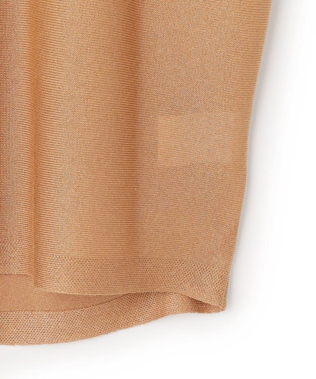 23区 【先行予約】シャイニーシアー ドルマン ニット キャメル系