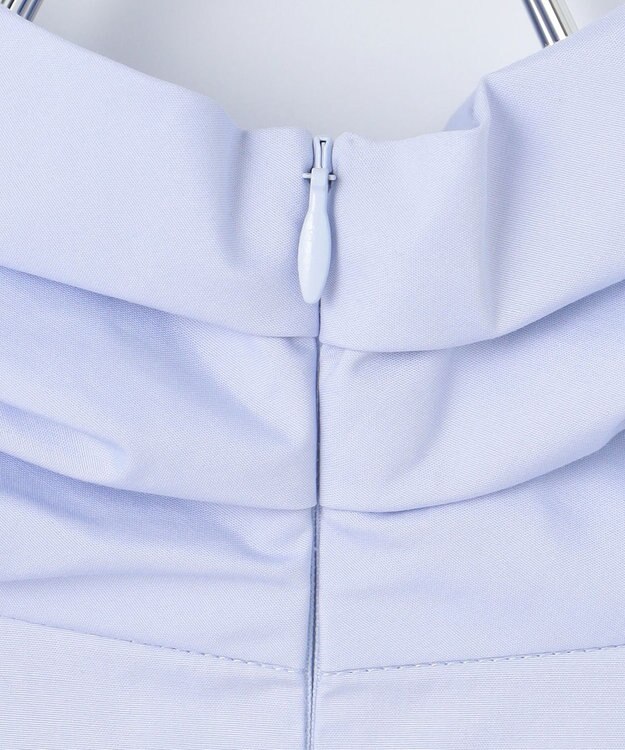 #Newans リラックスフィットタートルネックブラウス サックスブルー