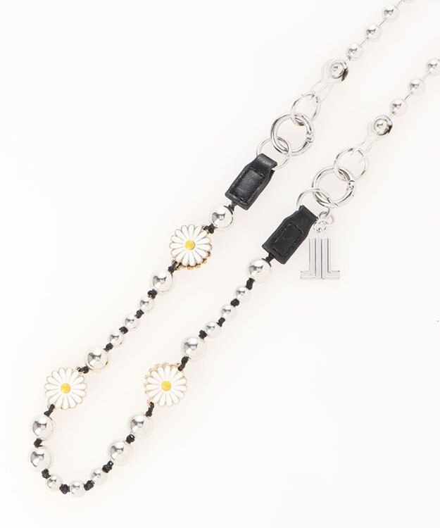 LANVIN en Bleu ジュエル スマホストラップ ブラック