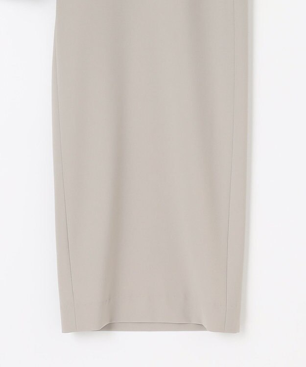 自由区 L 【洗える】ライト2WAYストレッチワイド パンツ グレー系