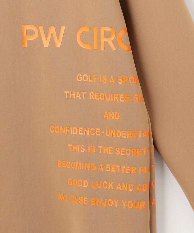 PW CIRCULUS 【ストレッチ / 快適 / 一枚でサマになる】【MEN】NEW ロゴモック T ベージュ系