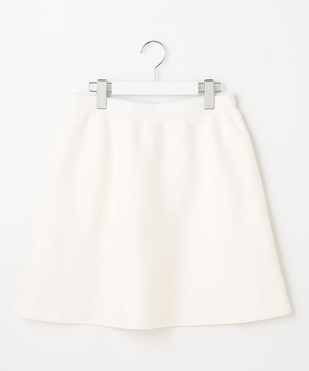 23区GOLF 【WOMEN】【手洗い可】ニット フレアスカート アイボリー系