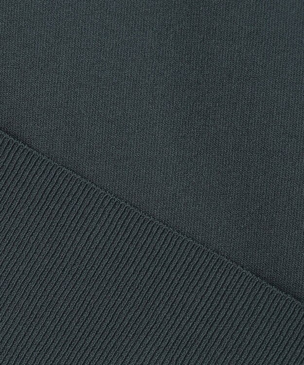 J.PRESS LADIES L 【洗える】 レーヨンエリートストレッチ カーディガン ダークグリーン系