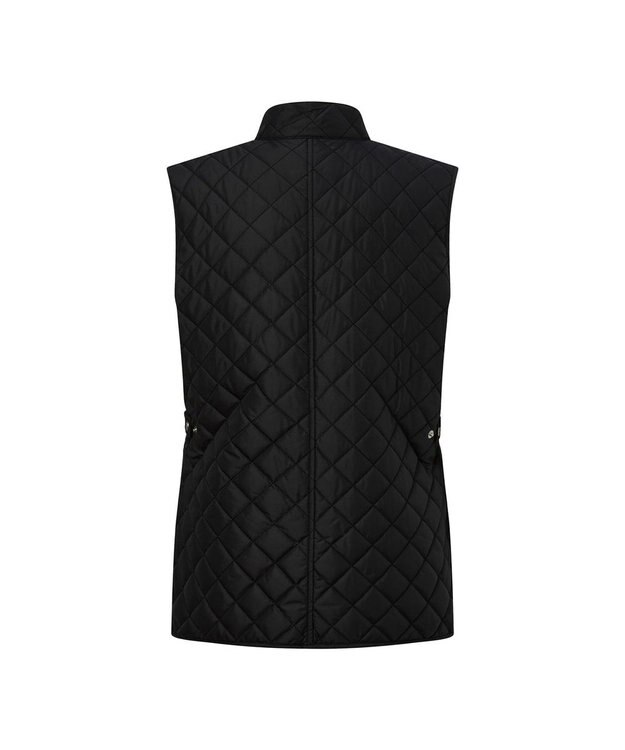 DAKS 【DAKS GOLF】キルティングベスト ブラック