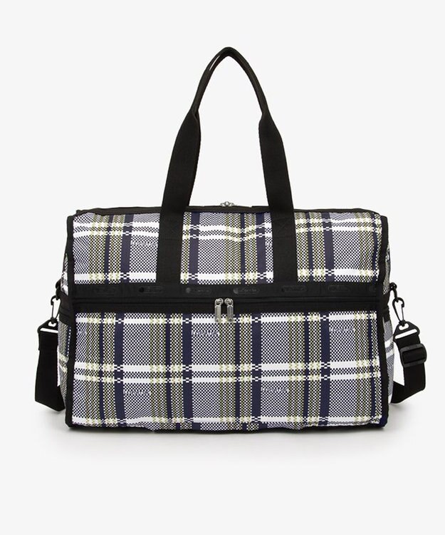 LeSportsac DELUXE LG WEEKENDER/ピクセルスクランブルチェック ピクセルスクランブルチェック